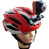 Sofia the First SportXtreme Supporto Casco per Tutte le Action Cam, Fotocamere, Videocamere con Filettatura a Vite Fotografica da 1/4 Pollice e per videocamere Serie GoGoal, JVC ADIXXION, Liquid Image EGO, Nero