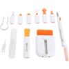 AUNMAS Kit Tastiera, Strumento di Pulizia Portatile, Penna 3 in 1 con Panno in Fibra Ultra Fine per Utenti di Laptop e Tablet