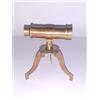 RK NAUTICAL INSTRUMENT Telescopio decorativo in ottone con treppiede, 7,6 cm, marrone antico