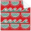 DIYthinker Red Green Wave totem Messico antica civiltà disegno occhiali panno di pulizia Gift Phone Screen Cleaner 5PCS