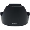 EKsma Paraluce for fotocamera EW-83J ABS for Canon EF-S 17-55mm F/2.8 is USM ew-83j Paraluce for Canon efs 17-55mm