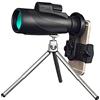 WANWEN Regalo 40X50 prisma ad alta potenza monoculare con supporto per smartphone veloce-prisma impermeabile e antiappannamento Fmc, per birdwatching, campeggio, viaggi, i migliori regali little surprise