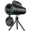 Generic Binocolo ad alta potenza, telescopio monoculare 40X60 Cannocchiale monoculare ad alta potenza con treppiede Lente prismatica BAK4 impermeabile birdwatching all'aperto Caccia Campeggio Viaggi, Portati