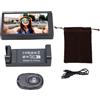 Denash Schermo Selfie del Telefono 4K, WiFi 5G 2.4G Remote, Batteria da 1100 MAh, Commutazione Verticale Orizzontale, Materiale ABS, 3,97 Pollici, Trasmissione in Diretta, Scatto