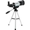 Generic 8-12 monocolo per bambini professionale HD monocolo 150X per esterni, astronomico per rifrazione spaziale con treppiede portatile a leva
