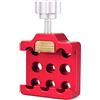 Generic Telescopio Morsetto for piastra di montaggio da 21 cm for montaggio a sella di telescopi astronomici(Red)