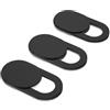 lululeague [3 Pezzi Webcam Cover, Copri Webcam Slider Copertura Webcam Ultra Sottile Camera Cover per Laptop, PC, Computer Portatile, Phone, Tablet, Smartphones, Noteboook