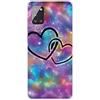 MUTOUREN Cover per Samsung Galaxy A51 5G Custodia in Silicone TPU Trasparenti Ultra Sottile Antigraffio Antiurto Protettivo Case con Pellicola Proteggi Schermo, Cielo Stellato e Dolce Cuore