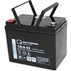 Q-Batteries Batteria al piombo 12LS-33/12 V - 35 Ah tipo standard AGM - 10 anni tipo