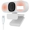 TIEOAXFT Webcam V15-AF 2K Full HD con microfono e soppressione del rumore AI, fotocamera riproduzione for computer portatile