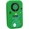 Yunseity Telecamera, Custodia Protettiva in Silicone da Cartone Animato HD 1080p per i più Piccoli per Regali di Compleanno (GREEN)
