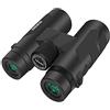 QUINTRA Osservare Binocolo compatto 10x42 BaK-4 Per Binocolo Uccello Durevole Campeggio & Escursioni Full Size Attrezzature Zaino Per L'Inverno