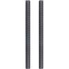 JSGHGDF 2Pcs 19mm Seguire Messa a Fuoco Camera Cage Rod Tubo per DSLR Camera Videocamera Fotografica Accessori Studio Fotografico Aste leggere
