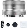 AstrHori AF 27mm F2.8 Auto Focus APS-C Frame Camera Lens Ultra-Compact Pancake Lens, Grande Apertura, Obiettivo per Fotocamera Mirrorless Prime for Nikon Z Mount ZFC, Z30, Z50, ecc.(Grigio)