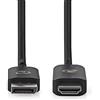 NEDIS | Adattatore DisplayPort | DisplayPort maschio | Connettore HDMI™ | 8K @ 30Hz | Placcato nichel | Dritto | 1.80 m | Tondo | TPE | Nero | Busta