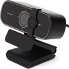 Generic Webcam USB con Messa a Fuoco Rapida e Microfono con Riduzione del Rumore, Rotazione a 360°, Risoluzione 1920 X 1080, Adatta per