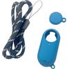 YUGSHNKFC Custodia in silicone per obiettivo e cinghie di trasporto combinate che fornisce precisione per GO3/3S Action Camera Lens Protector