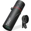 TIEOAXFT Telescopio monoculare portatile tascabile professionale HD 3000x25 for adulti e campeggio all'aperto caccia(Set)