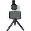 Syrisora Fotografia Ricaricabile Riempimento Luce, Luce del Telefono Cellula Riempimento Luce, Luce di Riempimento del Cellulare LED Wireless Portatile per lo Streaming Live