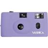 Yashica YAS-SACMF1-LV, Snapshot Art - Set di fotocamere con pellicola da 35 mm, Malva