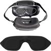Tuvzylory Set di 3 accessori in schiuma per occhiali DJI Avata 2, copertura protettiva per lenti, cuscino per fronte, cuscino per la testa, efficace ombreggiatura, delicata sulla pelle e traspirante (copertura