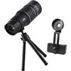 Operitacx Telescopio Monoculare Per Birdwatching Telescopio Tascabile in Plastica Per Osservare Paesaggi e Animali