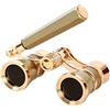MaGiLL Regalo telescopio 3X25 Binocolo Vintage Telescopio Occhiali per teatro dell'opera con Maniglia Retrattile per Guardare Ms/D (B) (B)