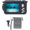 Yueyashux 2.7K da 48 MP Camera da biancheria intima da 10 piedi Autofocus AutoFocus Detezione di rilevamento intelligente Scamera a doppio schermo fotocamera