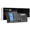 Green Cell PRO Serie FV993 R7PND X57F1 - Batteria per PC portatile Dell Precision M4600 M4700 M4800 M6600 M6700 M6800 (celle originali Samsung SDI, 9 celle, 7800 mAh, colore: Nero