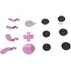 Cryfokt Kit di Ricambio Programmabile per Levette in Metallo per One Series 2, Accessori per Controller Wireless Durevoli per gli Appassionati di Giochi (PURPLE)