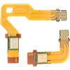 Culnflun Cavo flessibile per microfono, disposizione del cavo del cavo a nastro microfono interno di ricambio con cavo connettore L R Compatibile