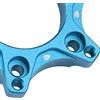 NRG Innovations SRK-LOTH-BL Adattatore per mozzo volante da gioco blu compatibile con Logitech G923 G29 G920 G27, modello bullone 6 x 70 mm