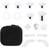 TOMSIN Thumbsticks&paddle per controller Xbox Elite 2, confezione di accessori 15 in 1 con custodia per controller Xbox Elite serie 2 core, 6 levette in metallo, 4 palette, 2 D-pad, anelli di