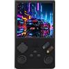 Generic Console da Gioco Portatile retrò Console Portatile da 4,0 Pollici con Spazio di Archiviazione da 256 GB, Ideale per Viaggiatori di Tutte le età (BLACK)