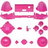 Yiootop Set di pulsanti di ricambio opachi completi per Xbox Series X/S, parti di riparazione LB RB LT RT paraurti trigger D-pad ABXY Start Back Sync Share Keys per Xbox Series X / S Controller (rosa)