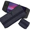 Generico Nuova custodia portatile da viaggio originale il palmare per Lenovo Legion Go, borsa protettiva impermeabile per la custodia della console per Legion Go Accessori (Nero)