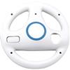 bobeini Volante ABS a 3 Colori per Console Wii Kart Racing Games Telecomando Bianco