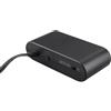Generic Adattatore Controller GC con 4 Porte Adattatore Controller di Gioco 3 in 1 per Appassionati di Giochi Online PC ABS
