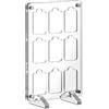 GEEKRIA Custodia per Carte di Gioco Compatibile con Nintendo Switch 9 NS NX Slot per Cartucce Supporto Protettivo Antiurto Vetrina Scatola di Immagazzinaggio del Gioco in Acrilico Trasparente