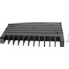 Miskall Game Console Base Stand, 11 titoli verticali console con console per slim (Negro)