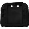 Generic Custodia Protettiva in Silicone Resistente Ai Graffi per 2DS con Protezioni per lo Schermo, Funzione Potente per gli Appassionati (BLACK)