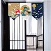 Hiseng 3 Pezzi Tenda da Porta Stile Giapponese, Corta Tende da Cucina per Finestra, Tenda da Divisoria per Ristorante Corridoio Interna Decorazione (20x30cm,Stile alla Moda 10)