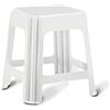 Giganplast Sgabello, Plastica, Bianco