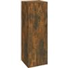 vidaXL Mobile TV Rovere Fumo 30,5x30x90 cm in Legno Multistrato