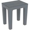 FERIDRAS Sgabello serie woody grigio