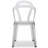 Scab Design Sedia Titì in policarbonato - Set da 2 Made in Italy - Trasparente