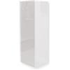 HAJDUK FURNITURE Armadietto Pensile a Parete Bianco Lucido, 105 cm di altezza, 35 cm di larghezza, 32 cm di profondità
