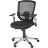 Sigma Sedia da Ufficio Girevole con Altezza Regolabile SC401, Ergonomica, con Ruote, Nero