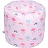 Ready Steady Bed Poltrona a Sacco per Bambini 50x50cm, Sedia a Sacco per Bambini, Seggiolino per Bambino Morbido Sala Giochi, Mobili per Bambi dal Design Ergonomico (Rainbow)
