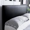 AYUOEODM Copritestiera Letto Matrimoniale Ecopelle Copri Testata Letto Matrimoniale/Singolo Una Piazza E Mezza Elastica Universale Copertura Per Testiera Per Letto Protezione ( Color : Black , Size : 170-190cm